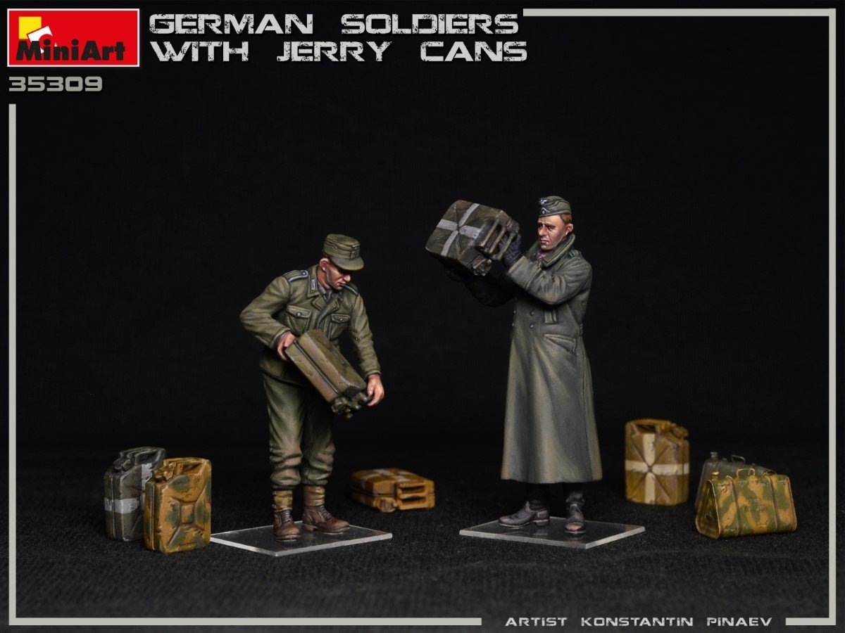 MiniArt 35286 GERMAN SOLDIERS WITH JERRY CANS 1/35 – imagen 4