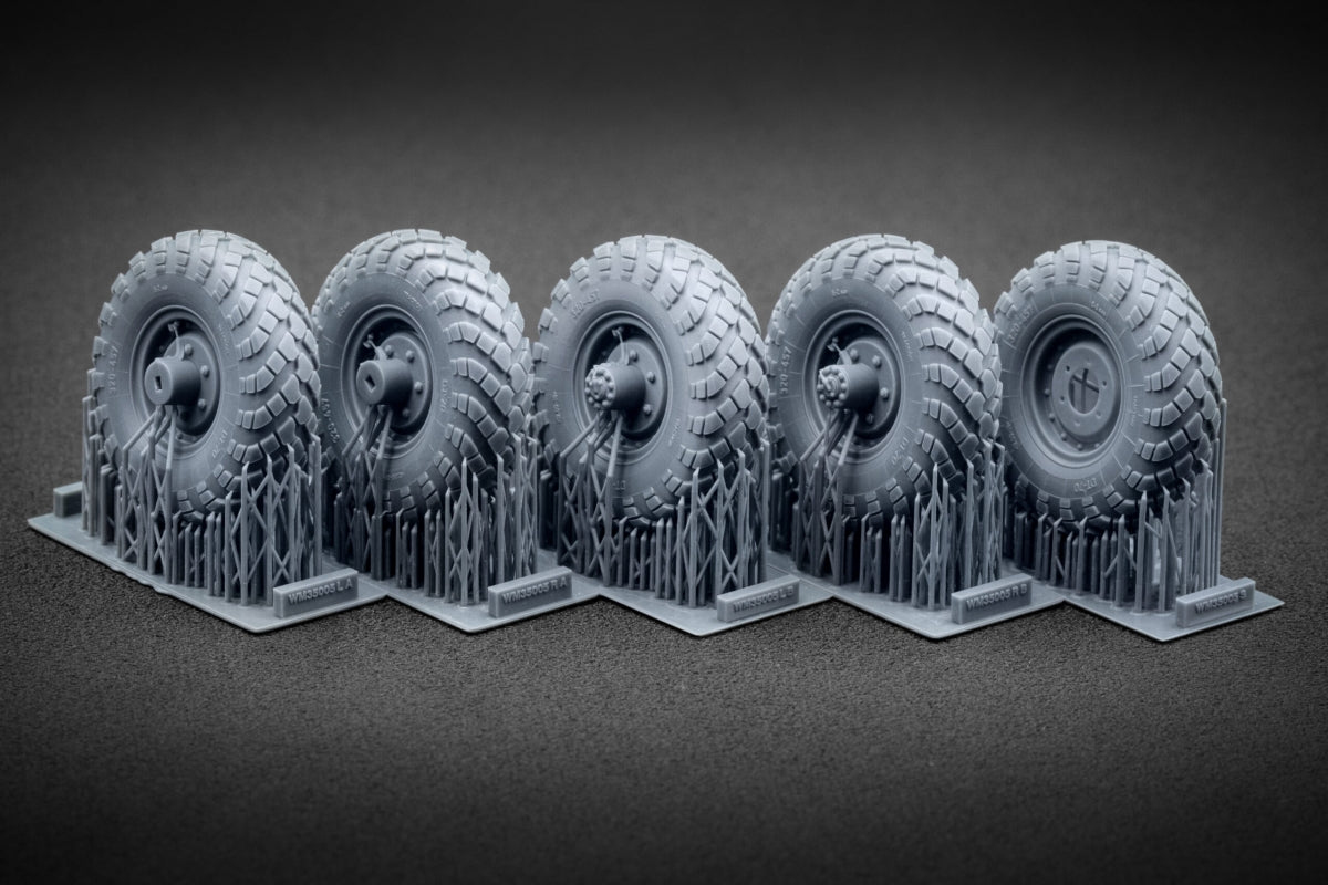 ScaleX WM 35005 GAZ-66 Ordinary wheel set (for Trumpeter) 1/35