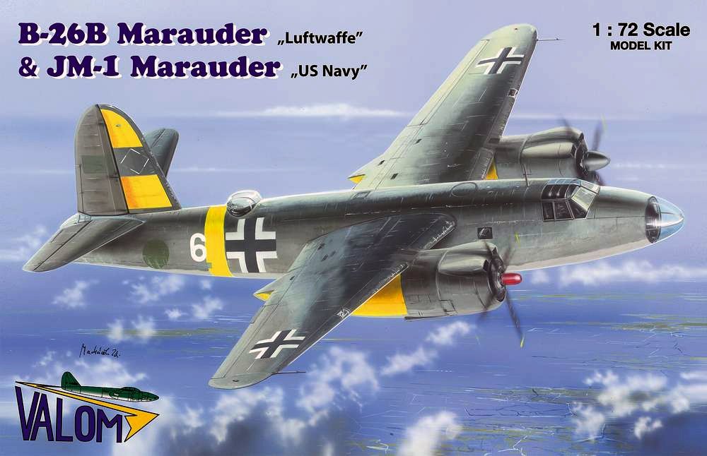 Valom 72050 B-26B Marauder (Luftwaffe) & JM-1 Marauder (US Navy) 1/72