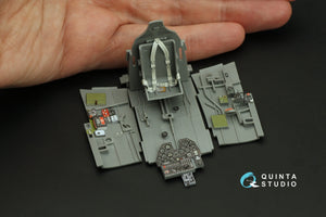 Quinta Studio QD32220 P-40N late 3D-Printed coloured Interior on decal paper (Hasegawa/Eduard) 1/32 – Bild 7