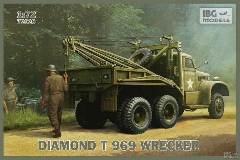 IBG 72020 DIAMOND T 969 Wrecker 1/72