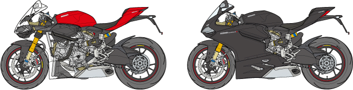 Tamiya 14129 Ducati 1199 Panigale S 1/12 – immagine 8