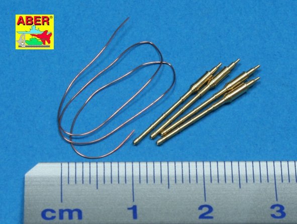 Aber 350L-29 Set of 4 pcs 130mm barrels for AK-130 Russian Navy 1/350 – Bild 2