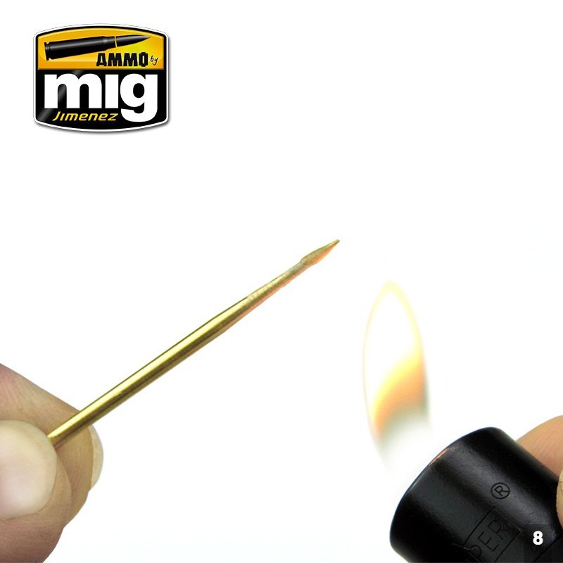 AMMO of Mig Jimenez 8026 BRASS TOOTHPICKS – imagen 10