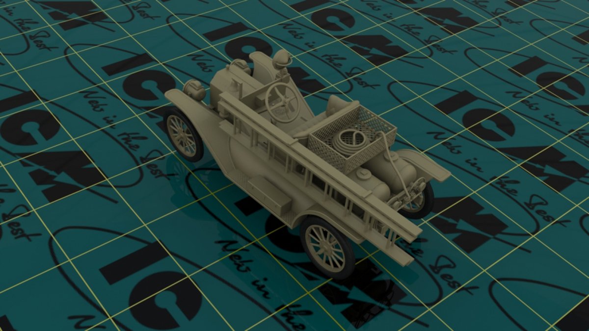 ICM 24017 Model T 1914 Fire Truck with Crew 1/24 – Bild 5
