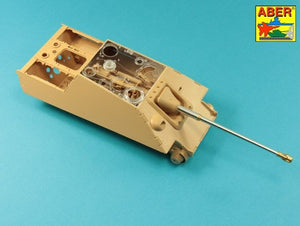 Aber 35L-295 Lufa Pak 43/3 L/71 8,8 cm do Jagdpantery G1 późna lub G2 (RFM) 1/35 – zdjęcie 3