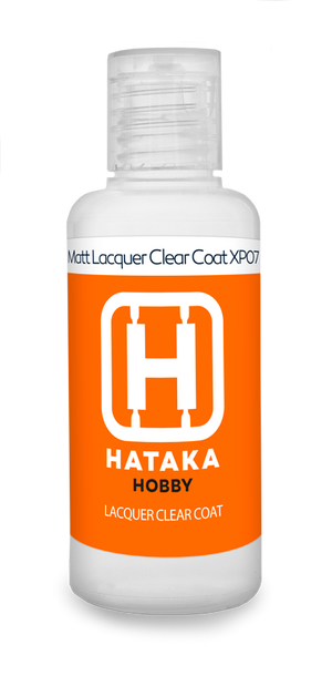 Hataka HTK-XP07- Matt Lacquer Clear Coat 60m