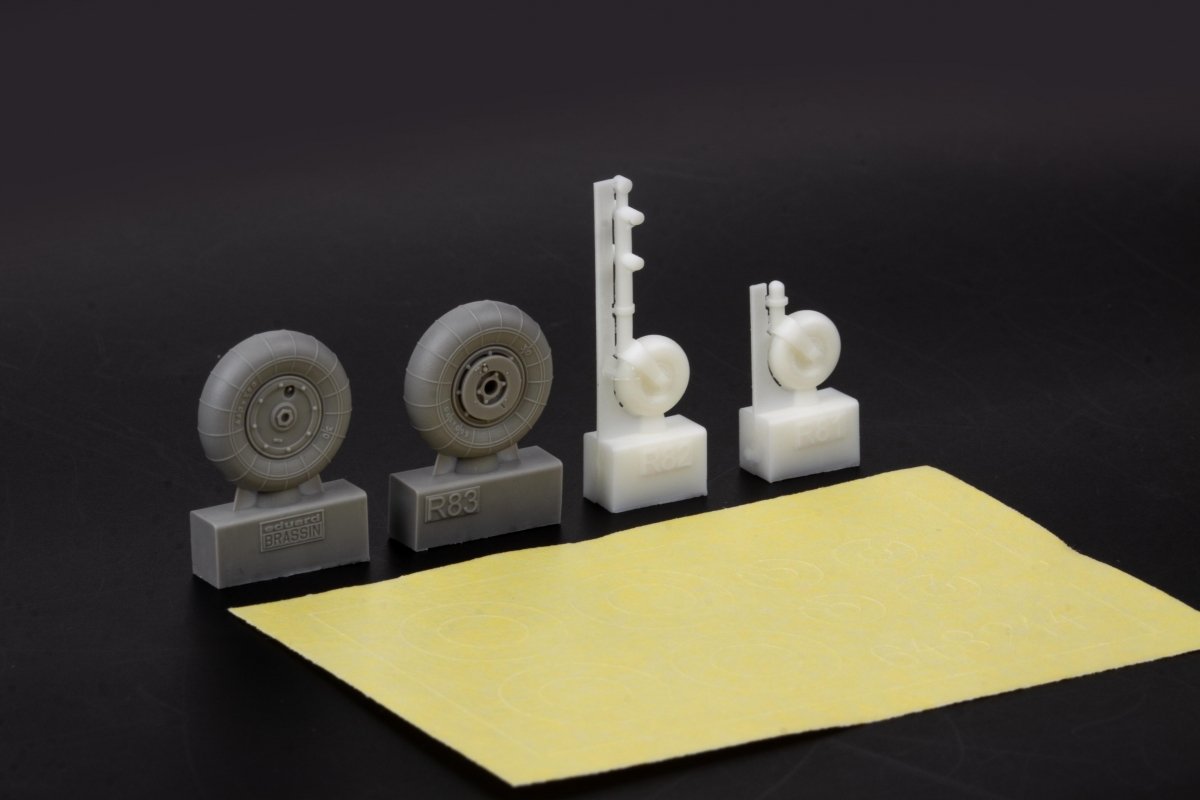 Eduard 648914 Bf 109K-4 wheels EDUARD 1/48 – imagen 4