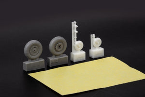Eduard 648914 Bf 109K-4 wheels EDUARD 1/48 – imagen 4