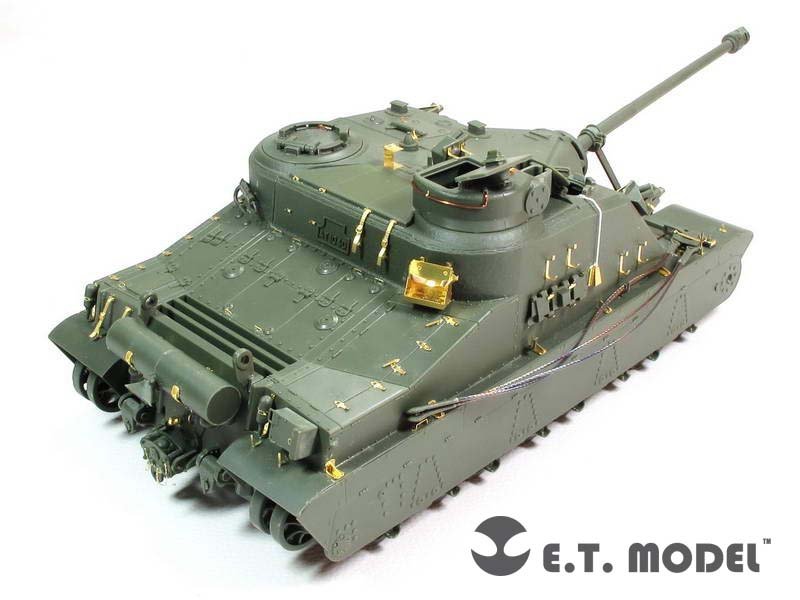 E.T. Model E35-156 WWII British Heavy Assault Tank A39 Tortoise (For Meng TS-002) 1/35 – Bild 3