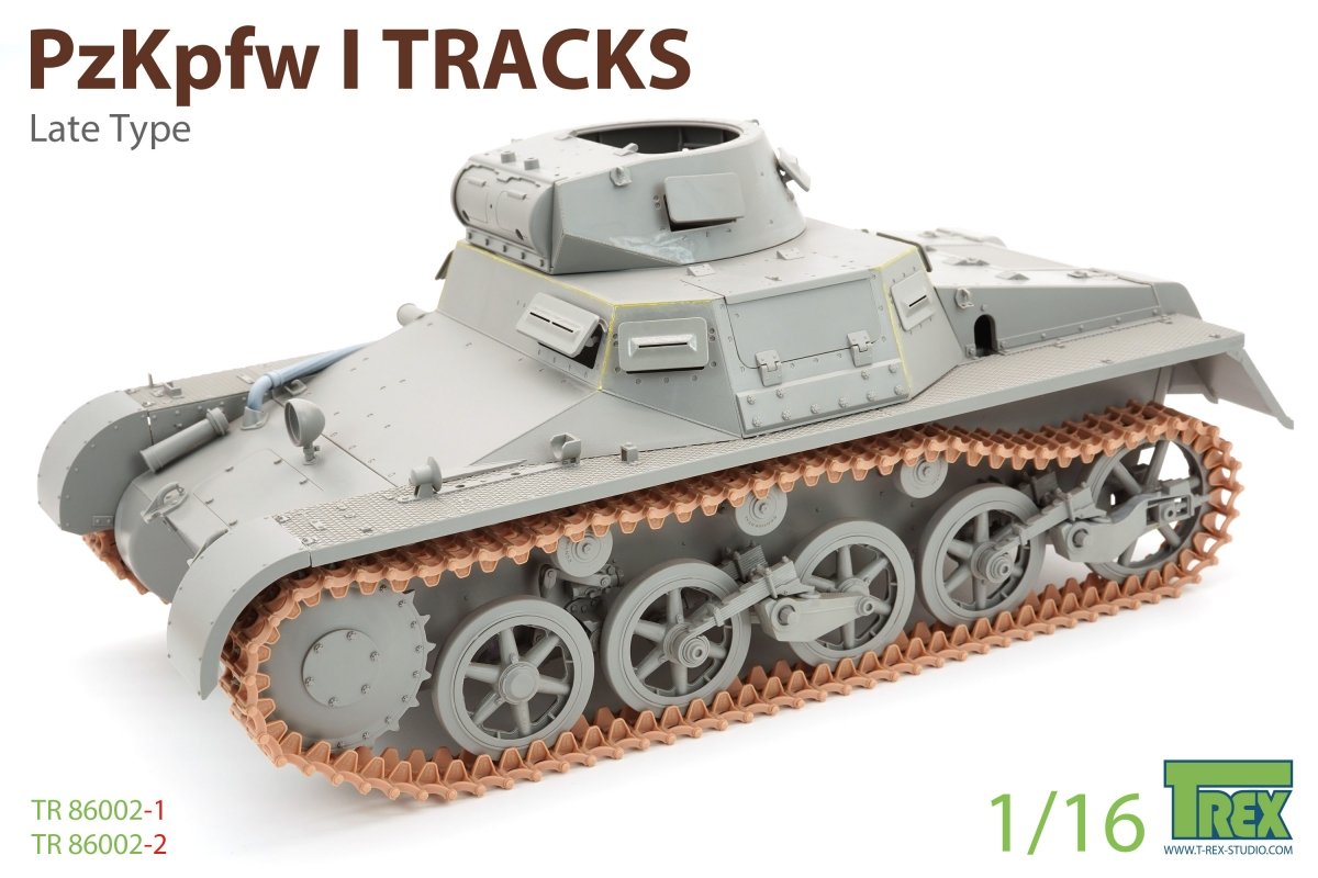 T-Rex Studio TR86002-1 PzKpfw I Chenilles Type tardif pour Ausf.A uniquement 1/16 – image 3