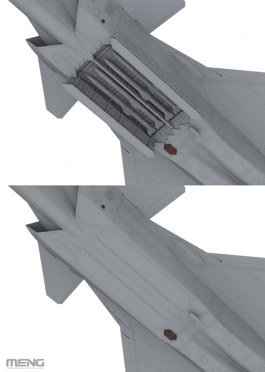 Meng LS-002 Chinese J-20 Stealth Fighter 1/48 – Bild 15