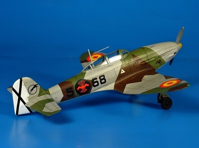 RS Models 92263 Heinkel 112B Spain WWII German Fighter 1/72 – Bild 6