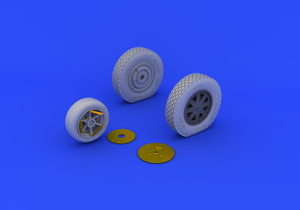 Eduard 632073 P-39 wheels late KITTY HAWK 1/32 – Bild 2