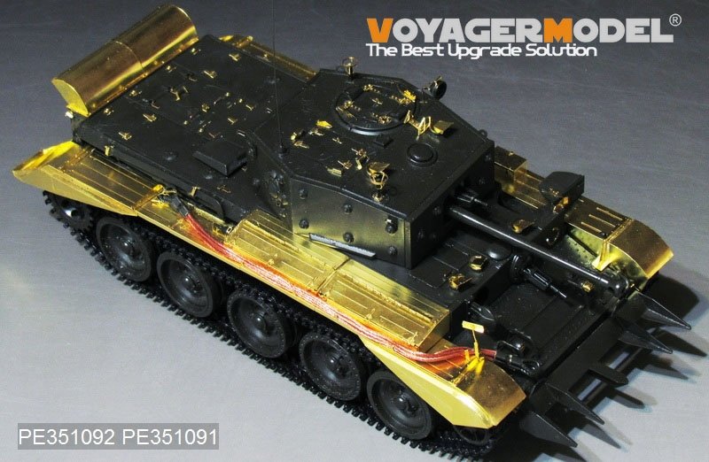 Voyager Model PE351092 WWII UK Cromwell Mk. IV/Centaur C.S.Mk IV Fenders for Tamiya 1/35 – Bild 5