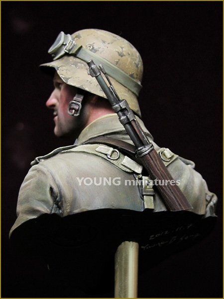 Young Miniatures YM1839 German DAK Infantry North Africa WWII 1943 1/10 – immagine 5