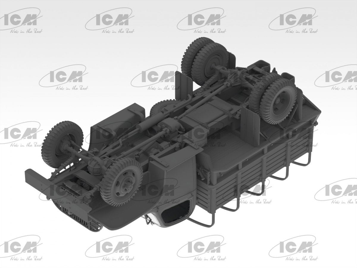 ICM 35593 G7107 WWII Army Truck 1/35 – zdjęcie 7