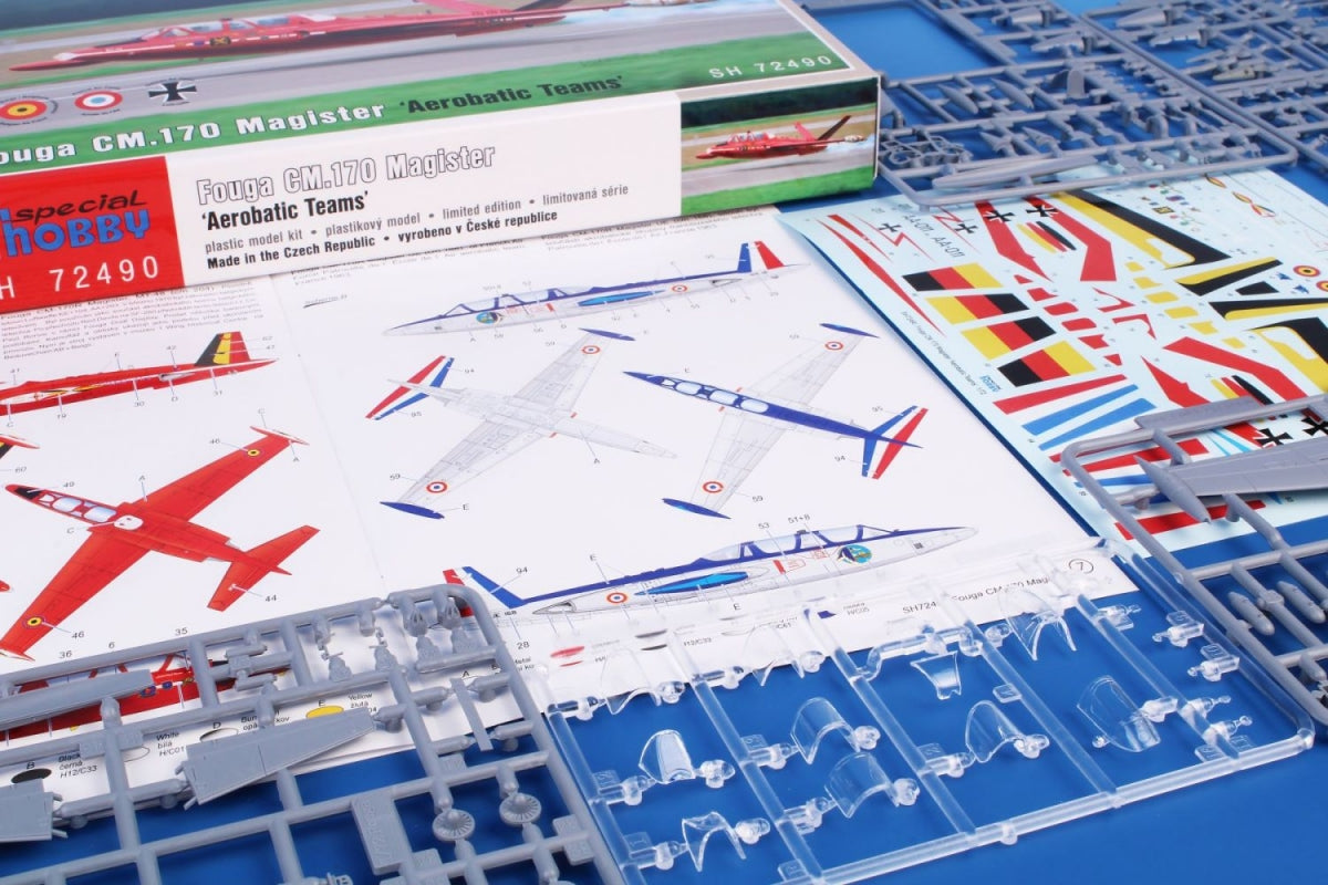 Special Hobby 72490 Fouga CM.170 Magister Équipes de voltige aérienne 1/72 – image 3