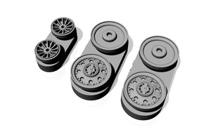 Armory Models AW48313 F-105 Thunderchief wheels w/ weighted tyres 1/48 – Bild 2