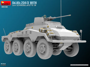 MiniArt 35431 Sd.Kfz.234/3 With 2cm Schwebelafette 38 1/35 – immagine 12