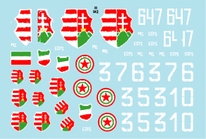 Star Decals 35-942 Hungarian Uprising 1956 1 1/35 – Bild 2