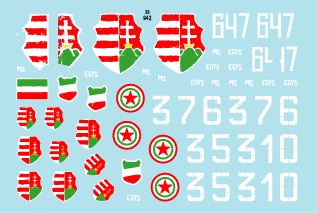 Star Decals 35-942 Hungarian Uprising 1956 1 1/35 – Bild 2
