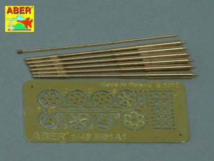 Aber A48 050 Set of barrels for 20 mm gun M61A1used in modern US Force aircrafts 1/48 – immagine 9