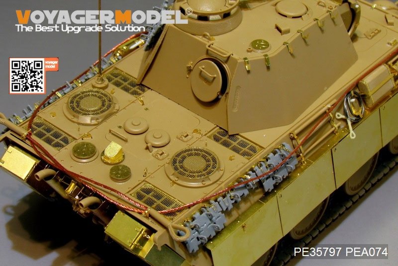 Voyager Model PE35797 WWII German Panther G Early ver.Basic（For TAMIYA 35170/35174） 1/35 – Bild 2