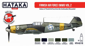 Hataka HTK-AS118 Finnish Air Force (WWII) Vol. 2 6x17 ml – immagine 2