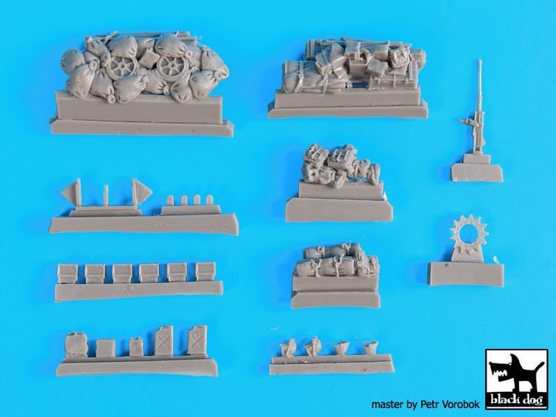 Black Dog T72079 M-10 accessories set for UM model 1/72 – immagine 6