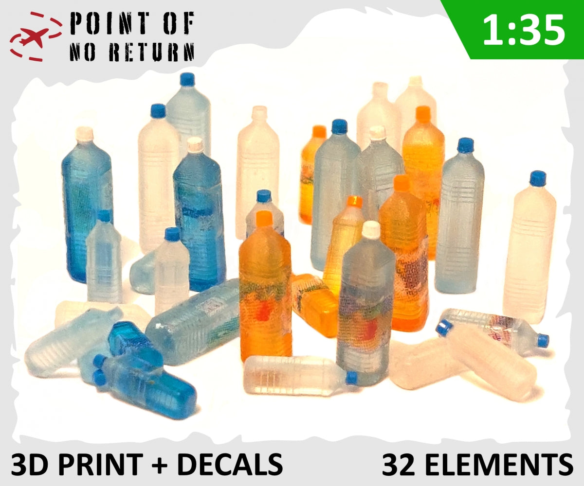 Point de non-retour 3524050 Bouteille en plastique (type I, bleue et transparente) 1/35