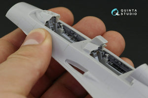 Quinta Studio QD48221 F-16B 3D-Printed &amp;amp; coloured Interior on decal paper (Hasegawa) 1/48 – Bild 4