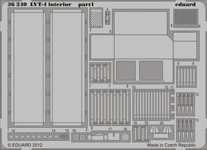 Eduard 36240 LVT-4 interior 1/35 AFV Club