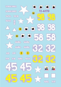 Star Decals 72-A1170 US 6th Armored Division 4. The Super-Sixth in Europe 1944-45. Special Tanks 1/72 – image 3