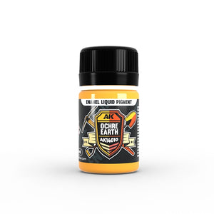 AK Interactive AK14010 OCHRE EARTH – ENAMEL LIQUID PIGMENT 35ml