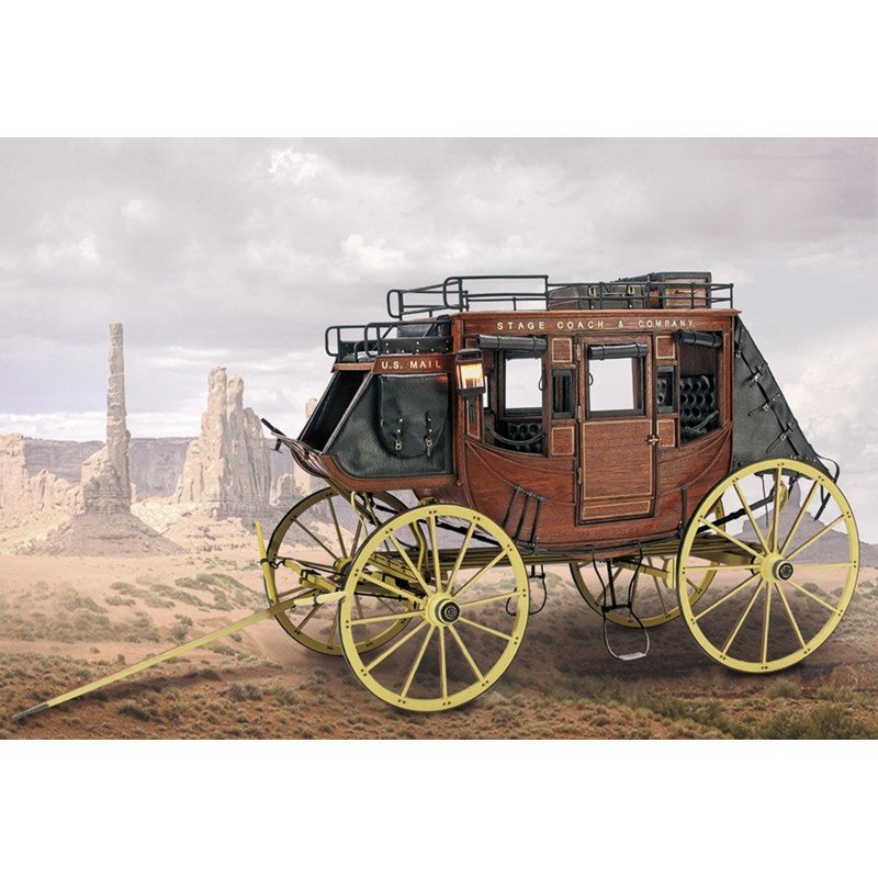 Artesania Latina 20340 Dyliżans Stage Coach 1848 1/10 – immagine 2