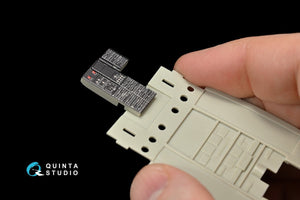 Quinta Studio QD48091 UH-1Y Venom 3D-Printed &amp;amp; coloured Interior on decal paper (for Kitty Hawk kit) 1/48 – immagine 9