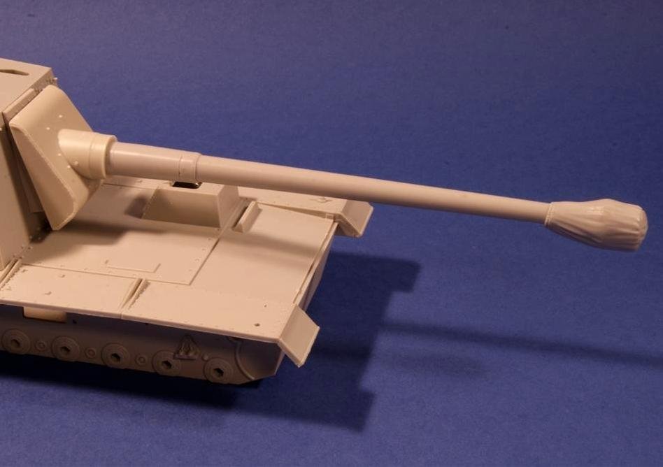 Panzer Art RE35-164 Kanone 40 Barrel with canvas cover tank destroyer “Sturer Emil” 1/35 – Bild 4