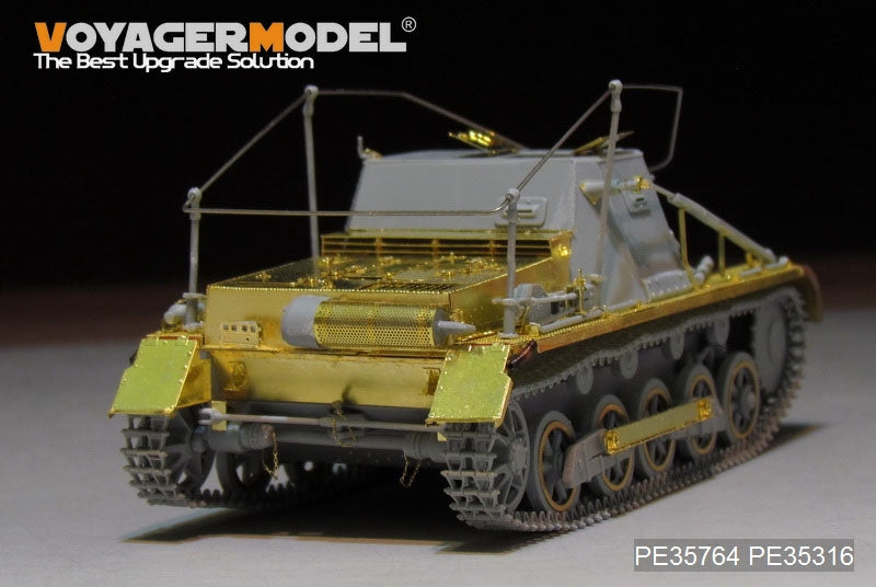 Voyager Model PE35764 WWII German Pz.Bef.Wg.I Command tank (Sd.Kfz. 265) basic For DRAGON 6218/6597 1/35 – immagine 3