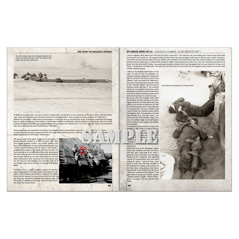 Desert Eagle Publishing DEP-26 MAGACH 3 IDF PATTON M48 (M48A3) – imagen 2