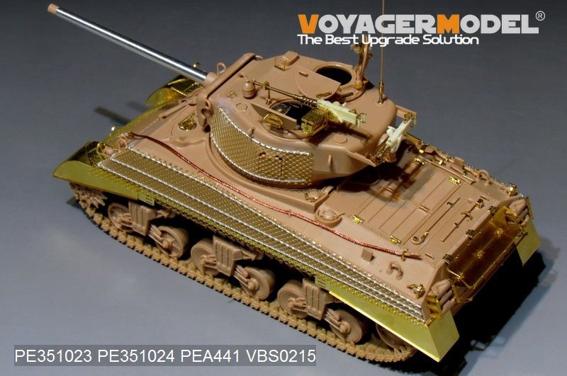 Voyager Model PE351023 WWII US M4A3 (76) w Mid Tank Basic For MENG TS-043 1/35 – Bild 5