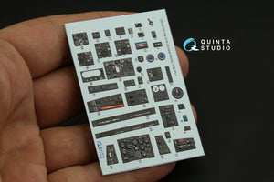Quinta Studio QD32103 He 219 3D-Printed &amp;amp; coloured Interior on decal paper ( ZM SWS ) 1/32 – imagen 12