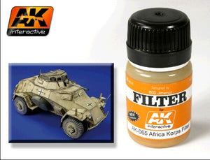 AK Interactive AK065 Filtre Afrika Korps 35 ml