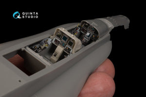 Quinta Studio QD48216 F/A-18D Late 3D-Printed &amp;amp; colored Interior on decal paper with resin parts (Kinetic) 1/48 – image 5