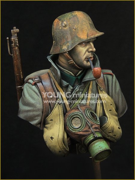 Young Miniatures YM1857 GERMAN STORMTROOPER WWI 1/10 – image 9
