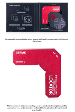 DSPIAE MT-CL Stepless Adjustment Circular Cutter Locator (For MT-C Circular Cutter) / Lokalizator noża – immagine 2