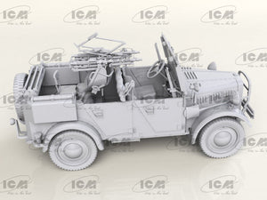 ICM 35584 le.gl.Einheits-Pkw Kfz.4 Véhicule antiaérien léger allemand de la Seconde Guerre mondiale 1/35 – image 4