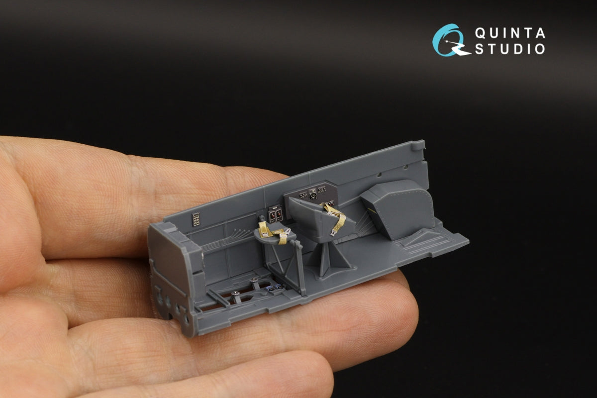 Quinta Studio QD48301 Bf 110E/F 3D-Printed &amp;amp; coloured Interior on decal paper (Eduard) 1/48 – zdjęcie 3