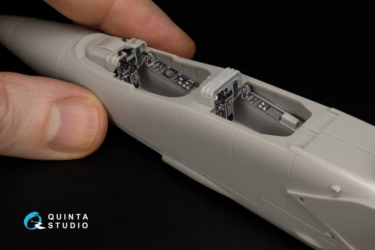 Quinta Studio QD48014 Mitsubishi T-2 3D-Printed coloured Interior on decal paper (Hasegawa) 1/48 – Bild 8