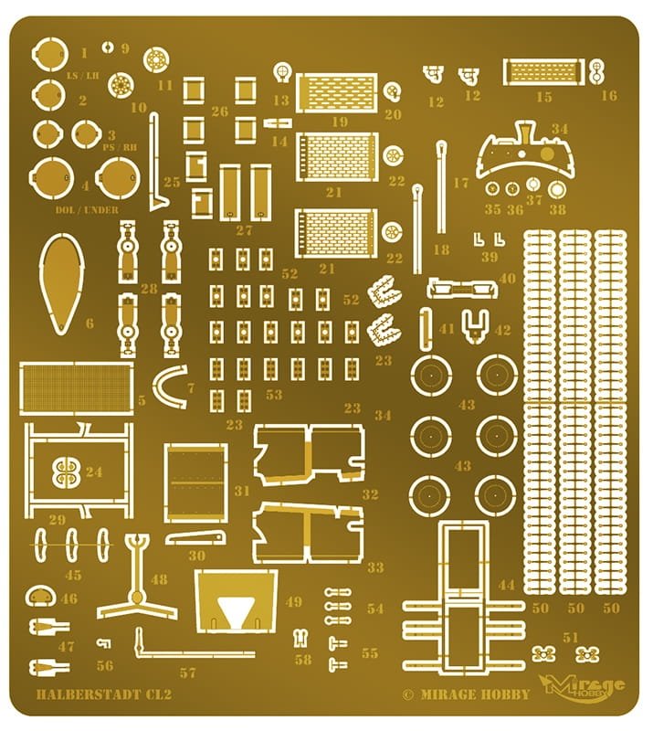 Mirage Hobby 481405 Halberstadt CL.II 1/48  – image 12